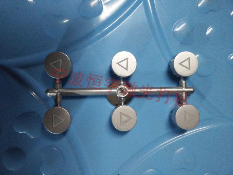 寧波北侖區透光按鍵激光打標